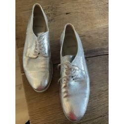 Zilveren schoen van Manfield mt 42