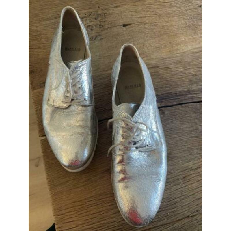 Zilveren schoen van Manfield mt 42