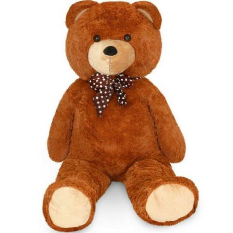 156 cm Grote Teddybeer Knuffelbeer Big Plush Bear BRUIN