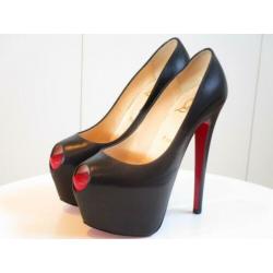 Christian Louboutin Highness 160 kid maat 36.5 plateau pumps