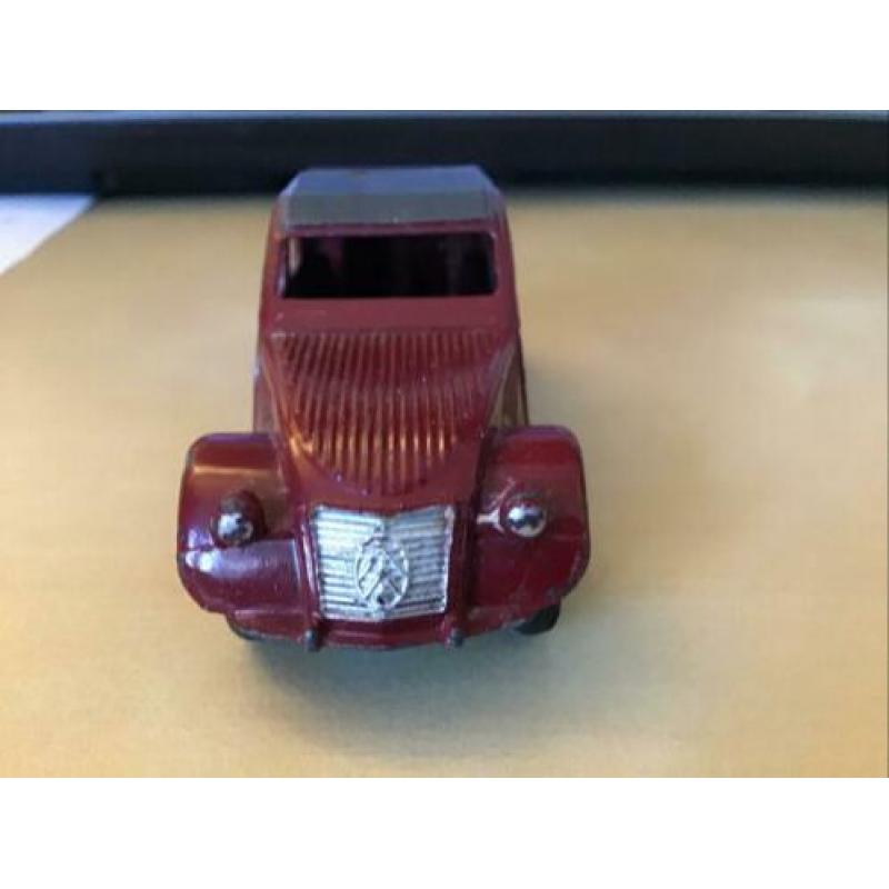 Dinky toys citroen 2 cv een echte originele fransoos !