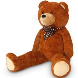 156 cm Grote Teddybeer Knuffelbeer Big Plush Bear BRUIN
