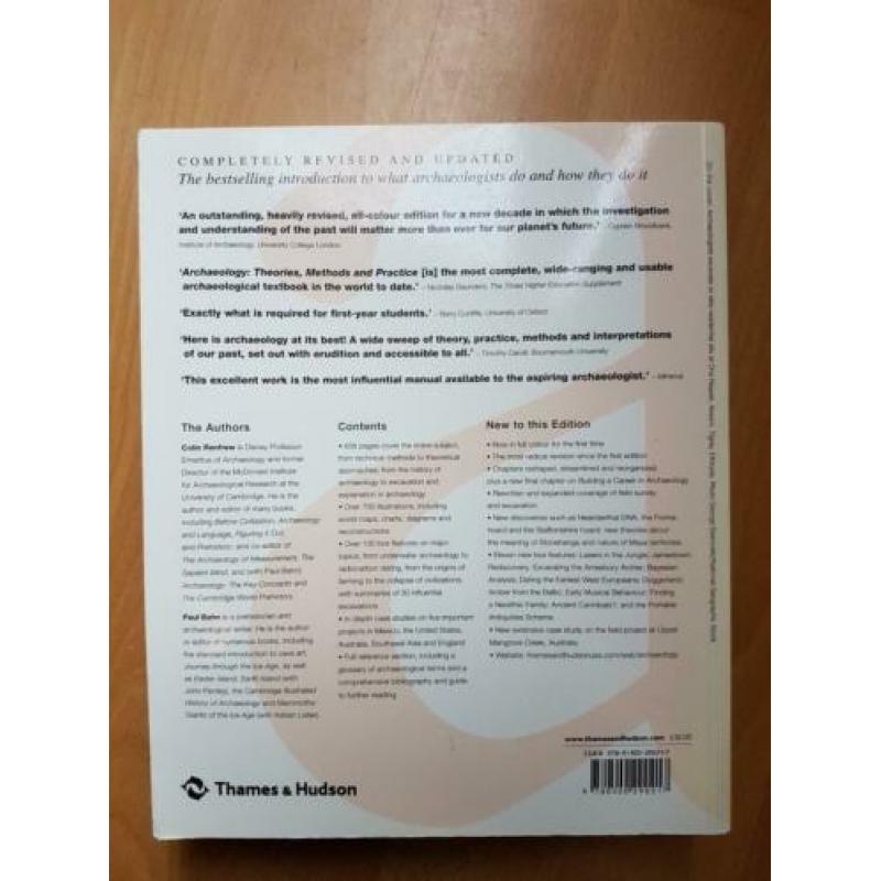 Archaeology, theories, methods and practice - Renfrew & Bahn