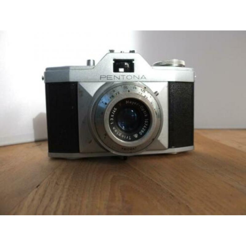 ? Pentona Camera, DDR, Trioplan 45mm 3.5 , Zeer Goede Staat