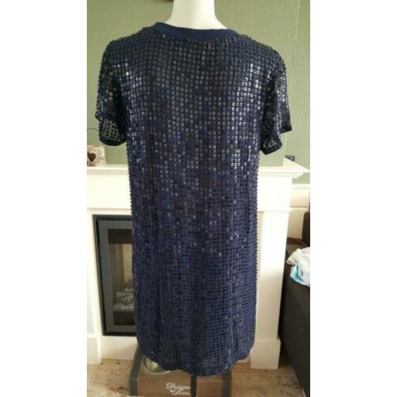 NIEUW mooie blauwe HILFIGER DENIM jurkje mt S 36, jurk blauw