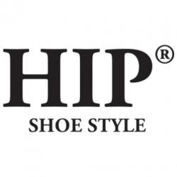 HIP maat 31 sneaker/rits wit/blauw leer - gratis verzenden