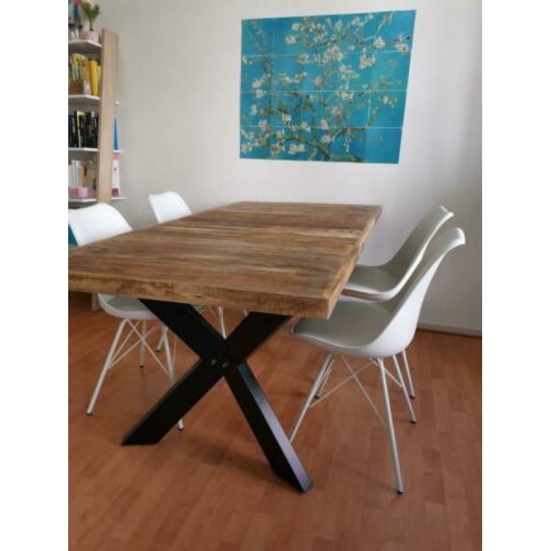Eettafel 180 x 90 sloophout