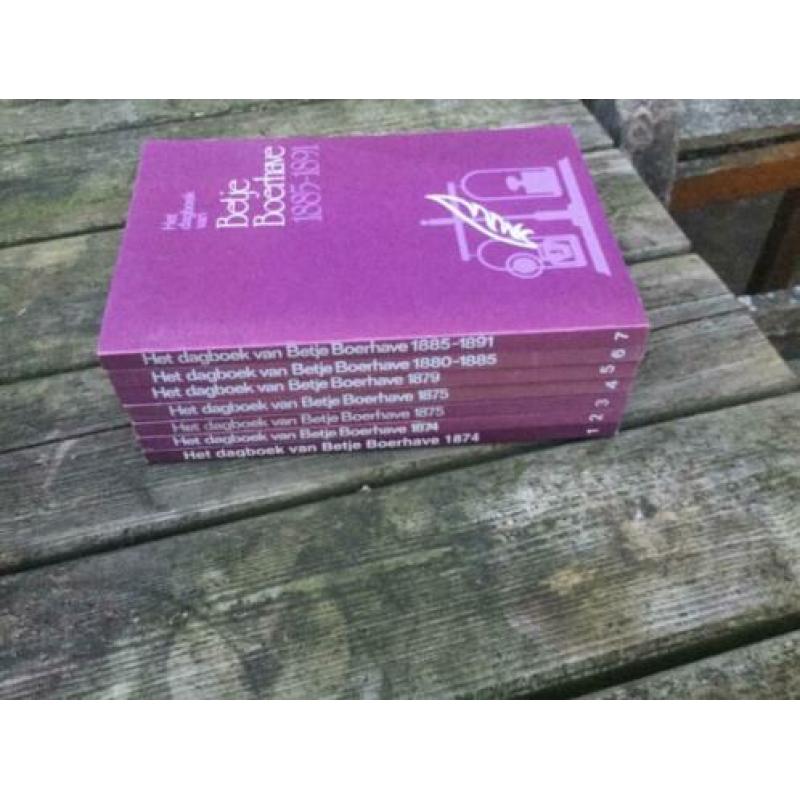 Betje Boerhave, Dagboeken en brieven uit de 19e eeuw