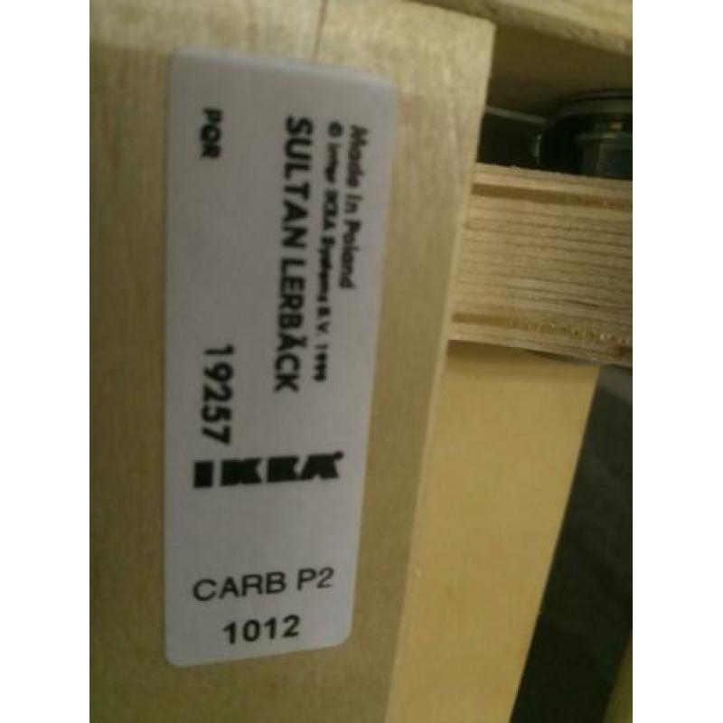 Te koop 2 IKEA lattenbodems 80 x 200 cm