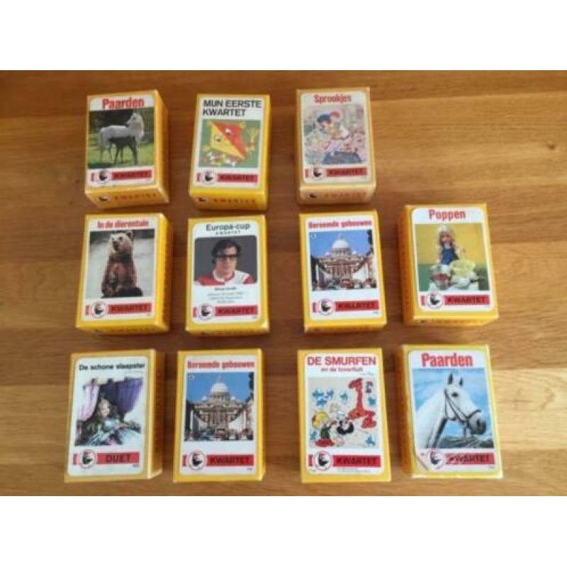 Kwartet-spellen 2 - 10 x Raaf - diverse onderwerpen