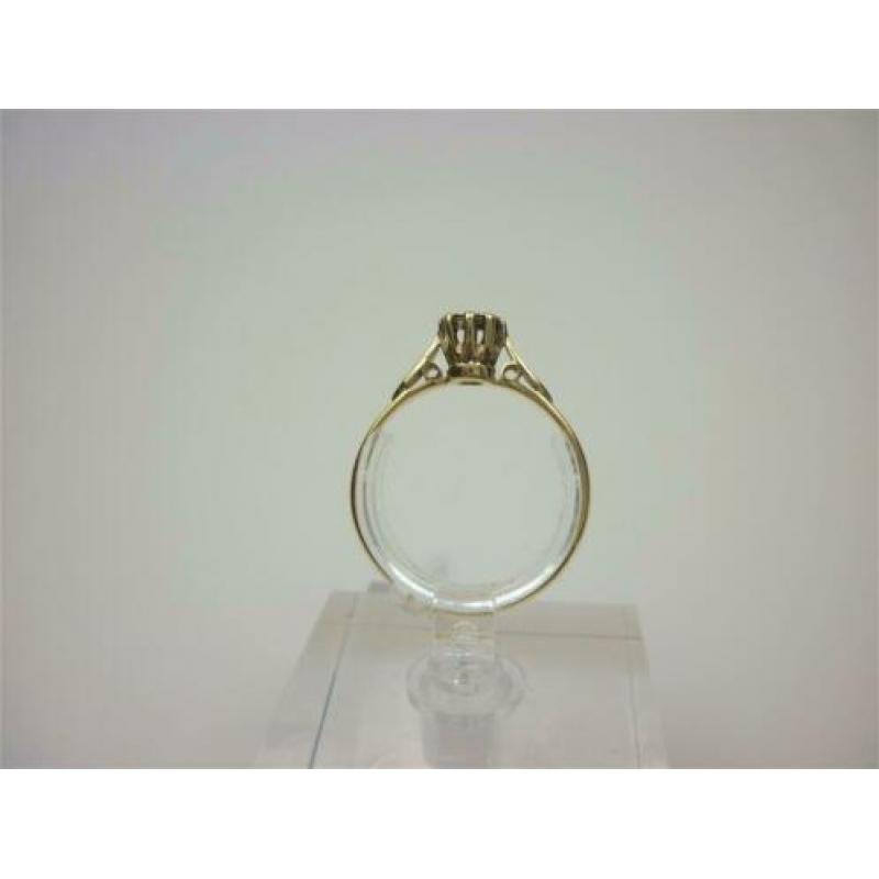 Ring goud met 0.10K diamant / Z6244