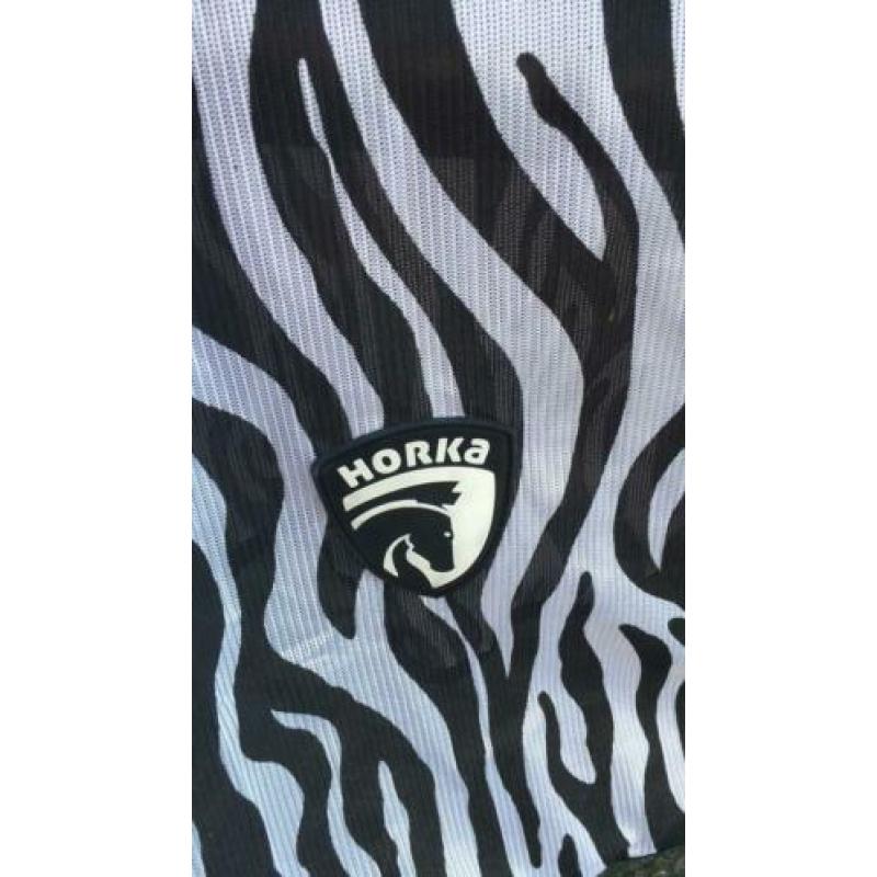 Vliegen rijdeken Horka zebraprint maat 205cm