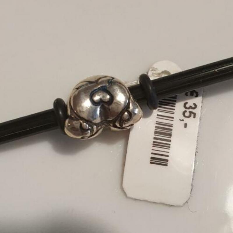 Trollbeads bedel Omhelzende harten (nieuw, zilver)