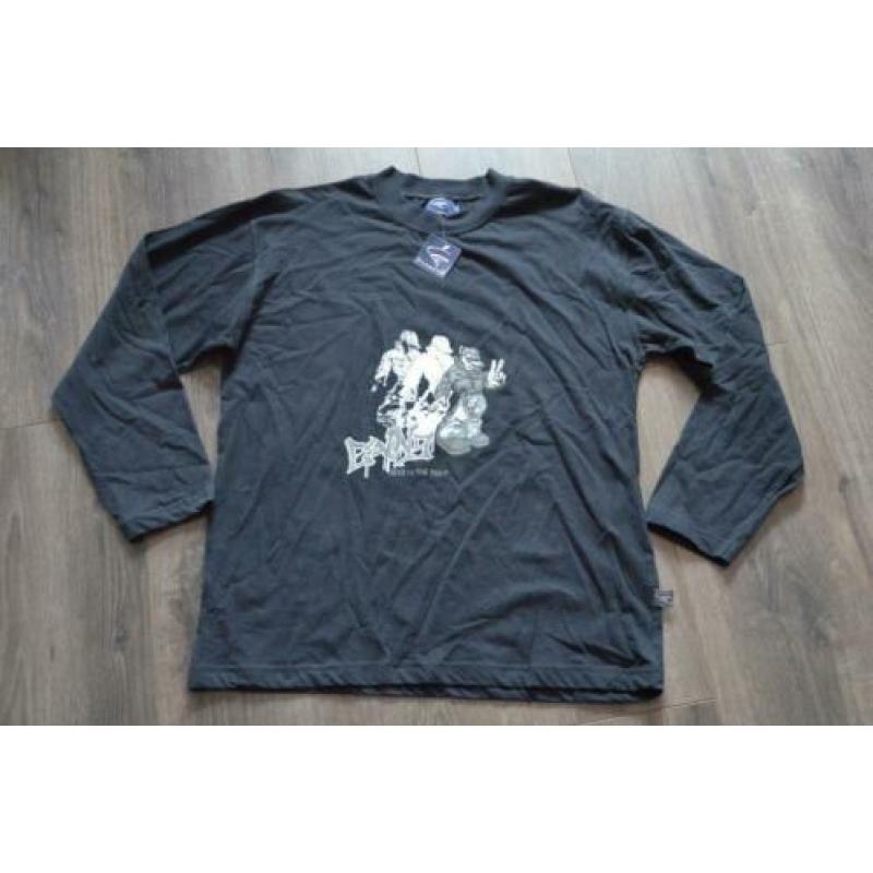 Zwart skate longsleeve PIROUETTE, maat S, NIEUW! (d2)