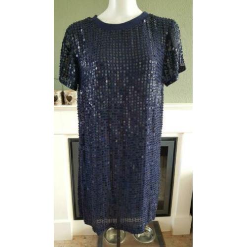 NIEUW mooie blauwe HILFIGER DENIM jurkje mt S 36, jurk blauw