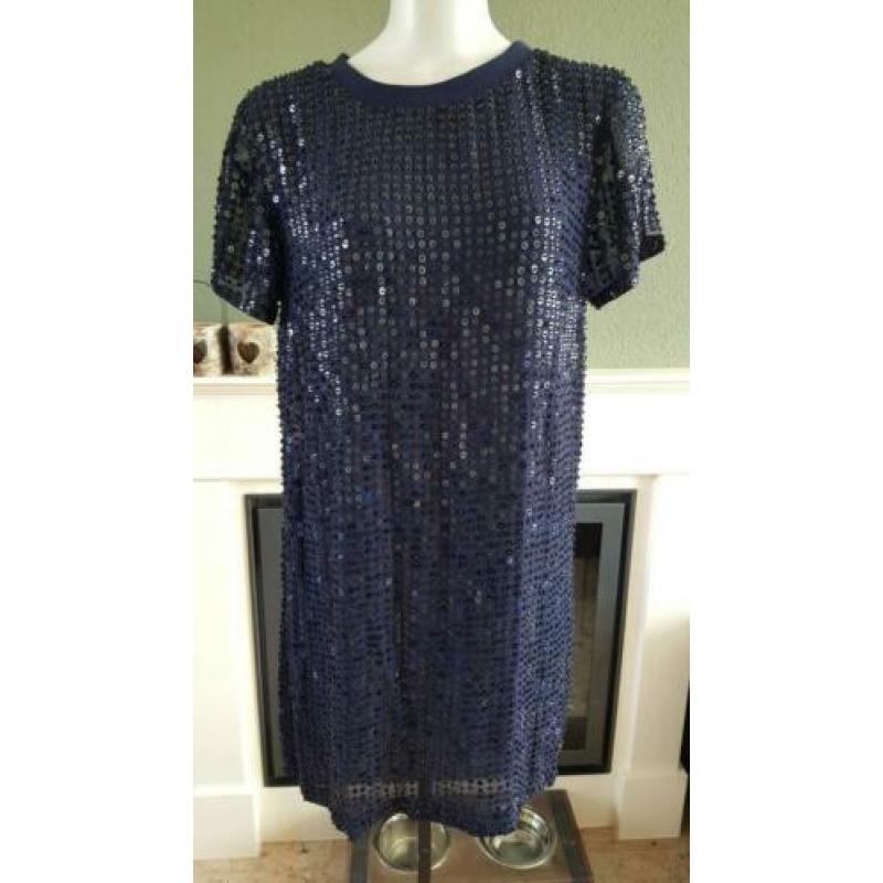 NIEUW mooie blauwe HILFIGER DENIM jurkje mt S 36, jurk blauw