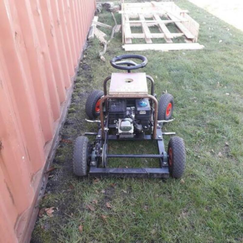 Zelfbouw Rijdend krukje 160 cc