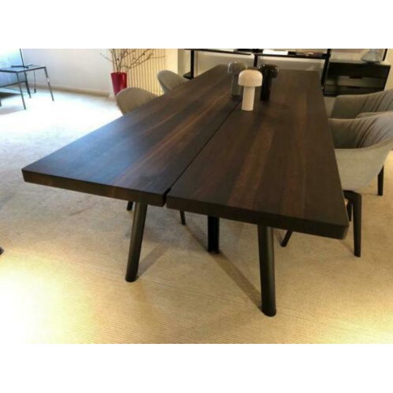 Arco Trestle 105x280cm dark smoke Oak showmodel nu - 33%