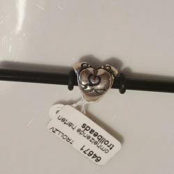 Trollbeads bedel Omhelzende harten (nieuw, zilver)