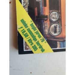 Boek autotest begin jaren 70.