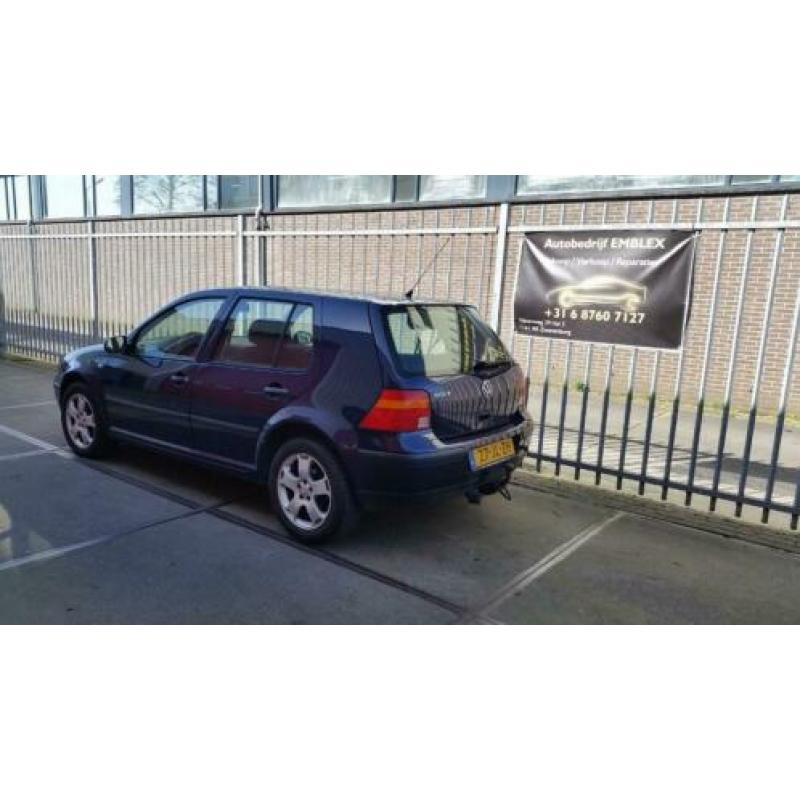 Volkswagen Golf 1.6 77KW 2002 Blauw/Airco/Nwe APK