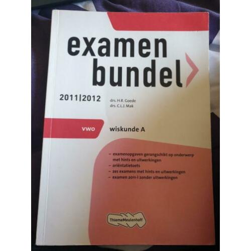 Examenbundels te koop!