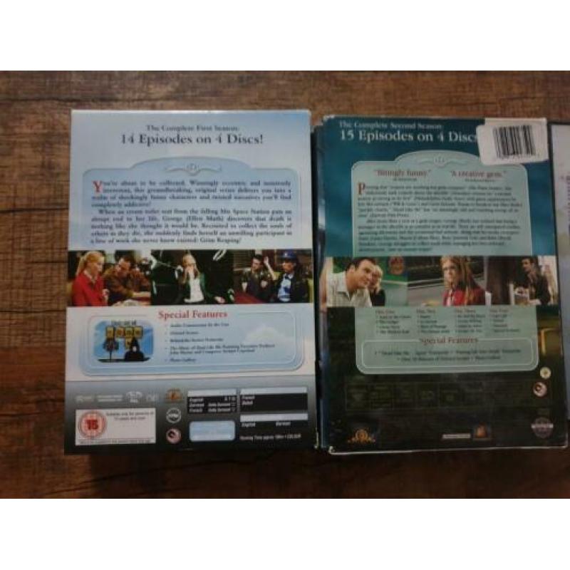 Dvd film serie dead like me seizoen 1 en 2 life after dead