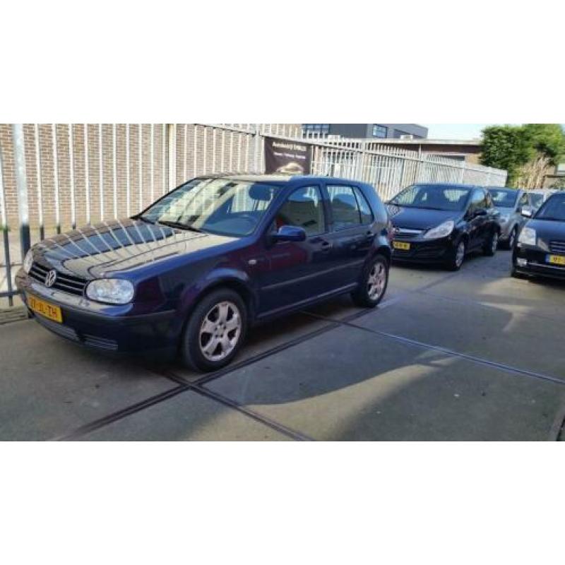 Volkswagen Golf 1.6 77KW 2002 Blauw/Airco/Nwe APK