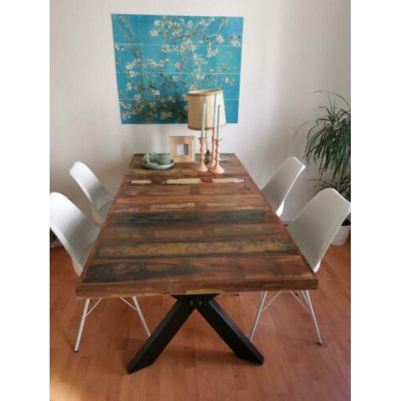 Eettafel 180 x 90 sloophout