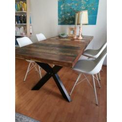 Eettafel 180 x 90 sloophout