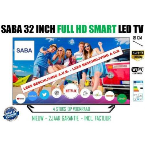 Saba 32 inch full hd smart led tv