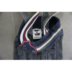 ZGAN Monnalisa Jumpsuit Pakje Onesie, Blauw, Pak Mt. 128