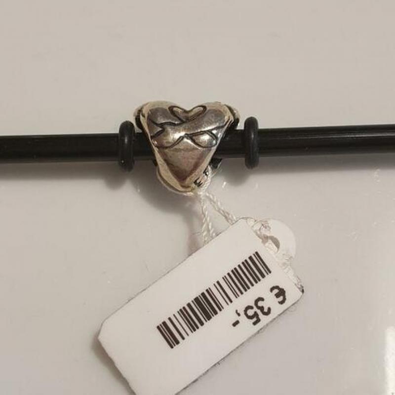 Trollbeads bedel Omhelzende harten (nieuw, zilver)