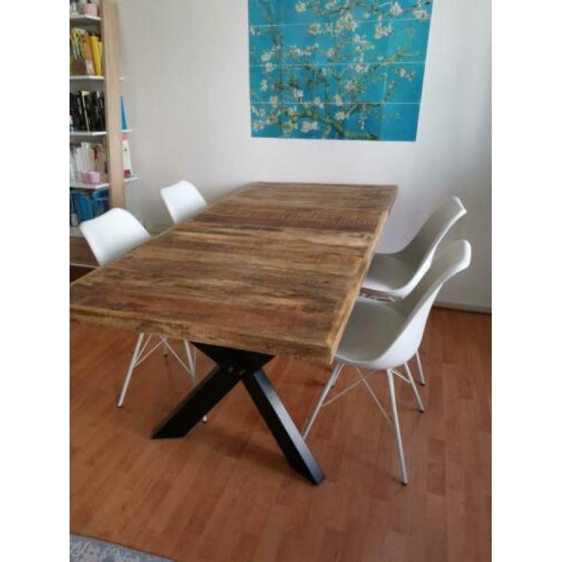 Eettafel 180 x 90 sloophout