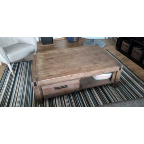 Robuuste Salontafel hout te koop