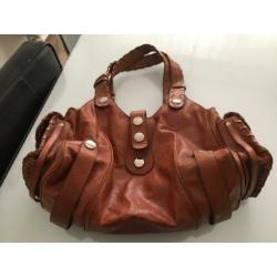 Chloé Silverado leren handtas, schoudertas, bohoo