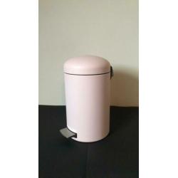Brabantia Prullenbak - Retro Bin - 12 liter C - Pastelroze