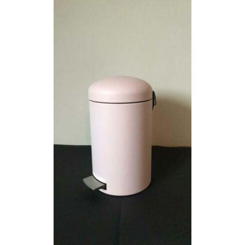Brabantia Prullenbak - Retro Bin - 12 liter C - Pastelroze