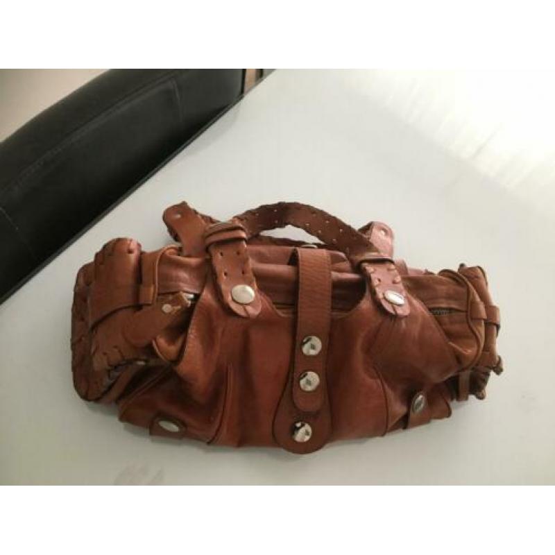 Chloé Silverado leren handtas, schoudertas, bohoo