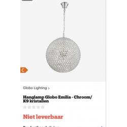 Hanglamp Globo Emilia