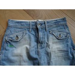G-STAR RAW 3301 maat S, jeans rok.