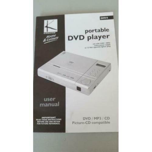 DVD/TV portable player color