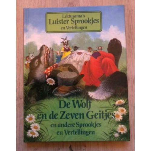 Lekturama's Luistersprookjes De Wolf en de Zeven Geitjes