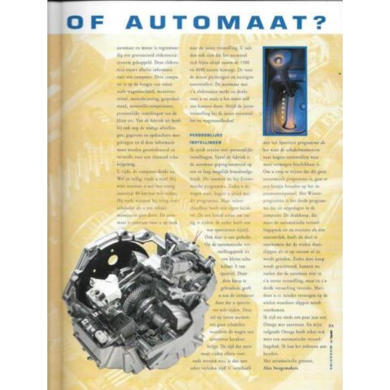 autofolder Opel Magazine nr.3 september 1997
