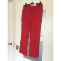 linnen groene zomer broek mt 40 casuel fit