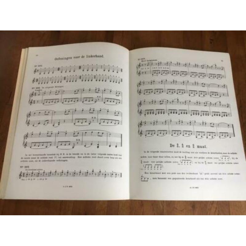 Net Piano muziekboek