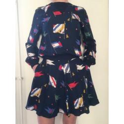 Tommy Hilfiger set rok XS-4 / top S-6 bijna nieuw
