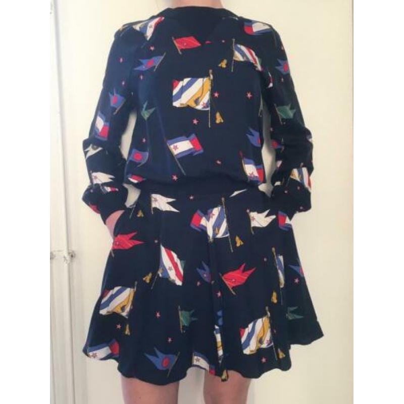 Tommy Hilfiger set rok XS-4 / top S-6 bijna nieuw
