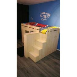 Bedden steigerhout