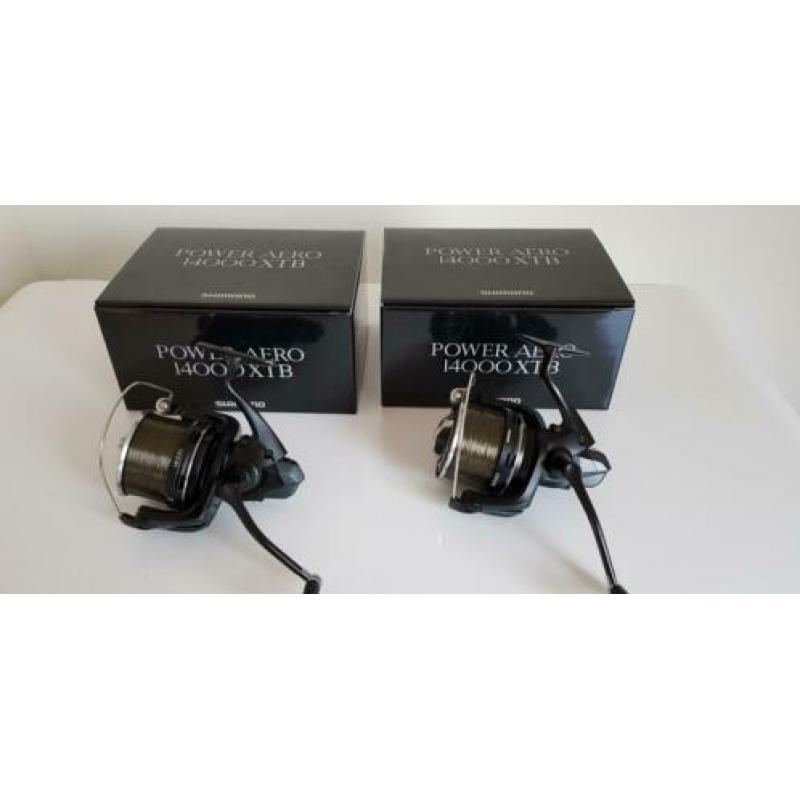 2 x Shimano power aero 14000 xtb